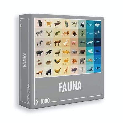 CLOUDBERRIES Puzzle 1000 Teile - FAUNA