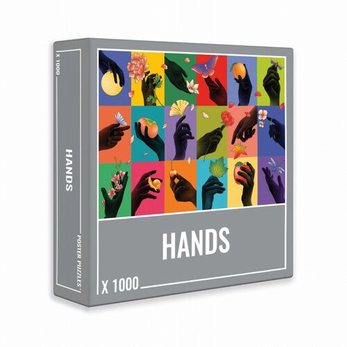 CLOUDBERRIES Puzzle 1000 pièces - HANDS
