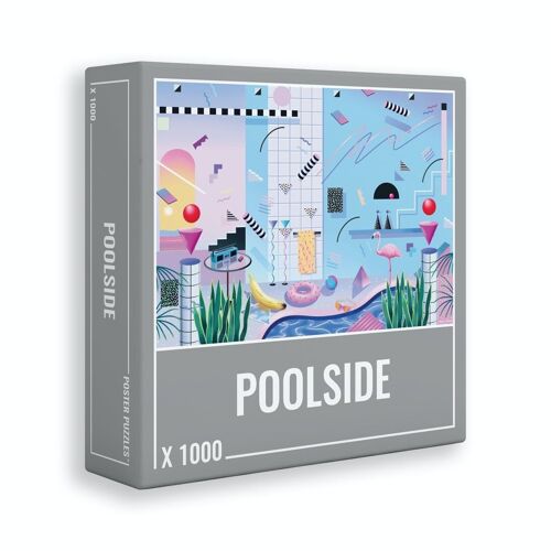 CLOUDBERRIES Puzzle 1000 pièces - POOLSIDE
