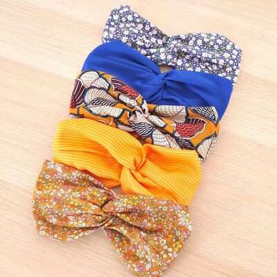 MINI HEADBANDS SELECTION/ Yellow/Blue Atmosphere