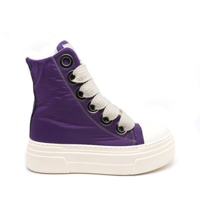 Sneaker Calipso 300 Neon aus violettem Stoff