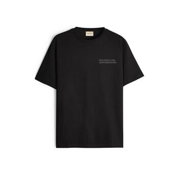 T-shirt noir exclusif 1