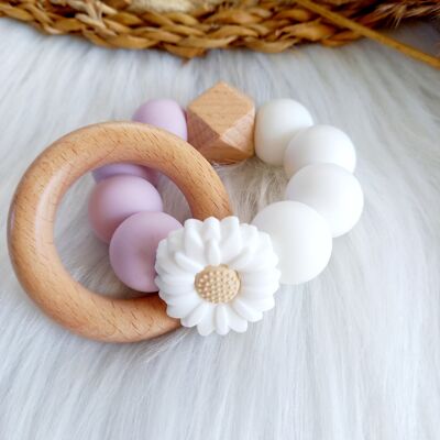 Teether Daisy lilac