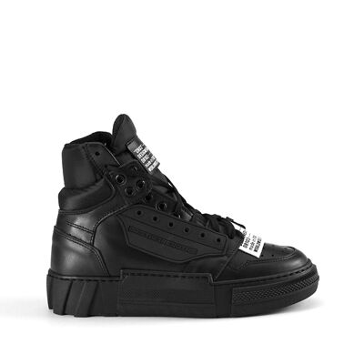 Mid Cristian V.45 Black Sneaker