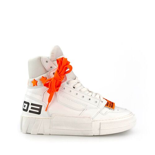 Sneaker Mid Cristian Stella Arancio