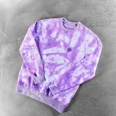 SWEAT CREATE GOOD KARMA - PURPLE