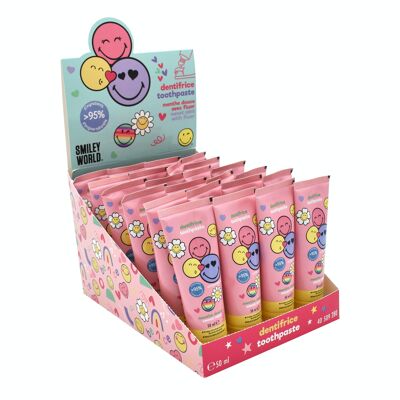 SMILEY, Toothpaste for Children, Sweet Mint Flavor, 50ml,