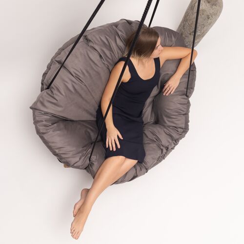 120cm Hanging Chair Swing Indoor Fabric