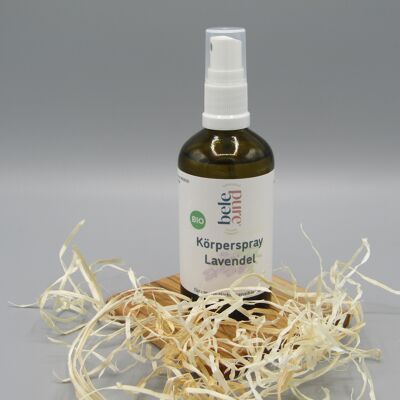 Organic lavender body spray