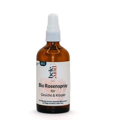 Tonico viso bio alla rosa