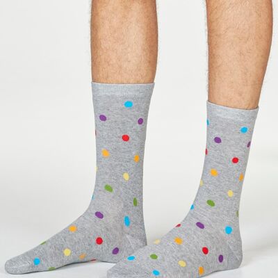 Organic Cotton Rainbow Spots Socks