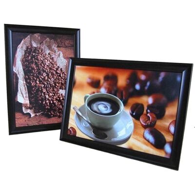 Cuadro marco Café y Chocolate 47x34cm
