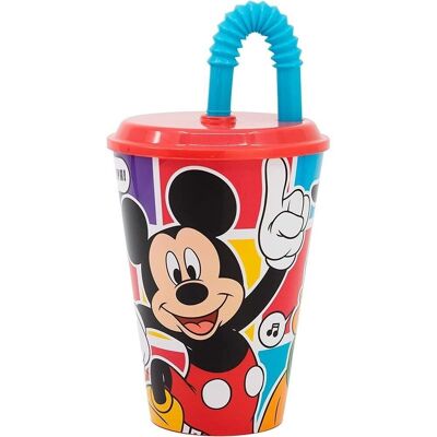 Mickey Vaso Pajita 430 ml