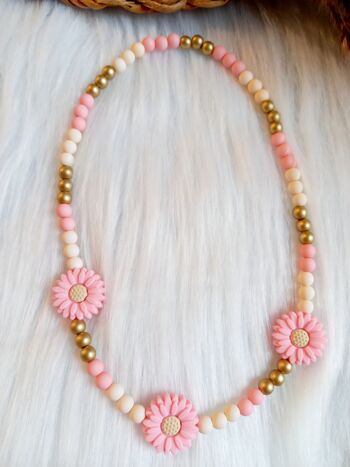 Collier enfant Madelief rose/or 1