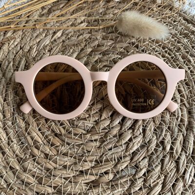 Lunettes de soleil enfant rose clair