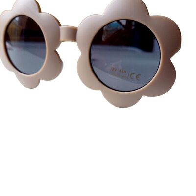 Gafas de sol niños Flor redonda arcilla | gafas de sol para niños