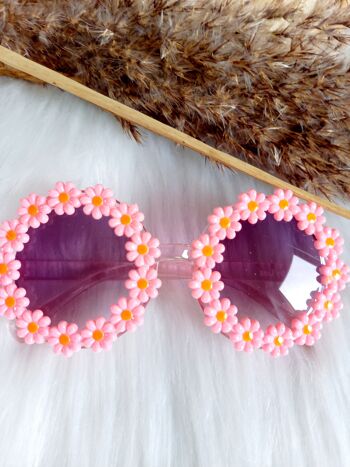 Lunettes de soleil enfants Madelief rose | lunettes de soleil pour enfants 1