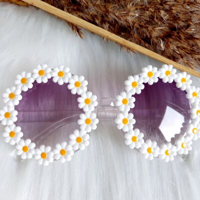 Gafas de sol niños Madelief blanco | gafas de sol para niños