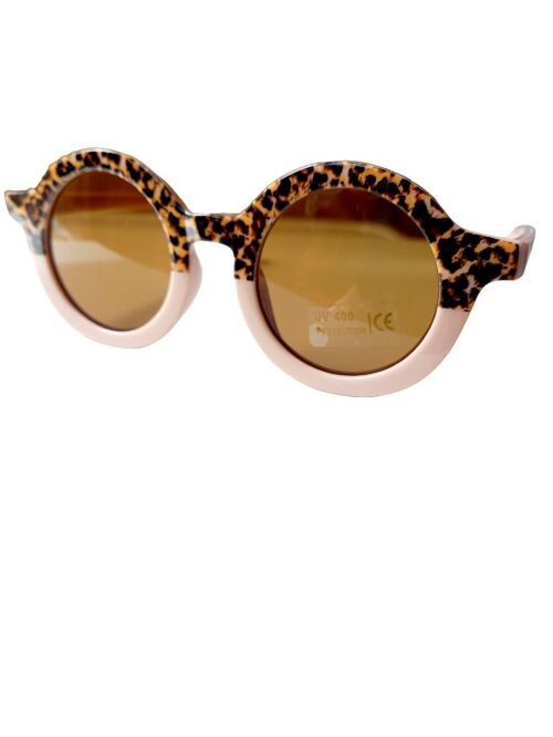 Sunglasses Retro leopard blush kids | Kids sunglasses