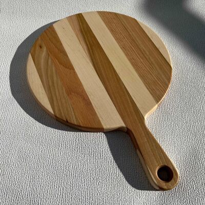 Steve. The maple wood board with handle