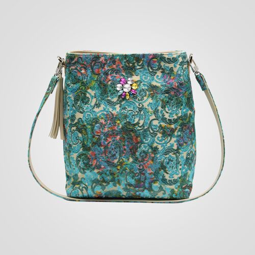 Tiffany Irises Bag - Darling and Company