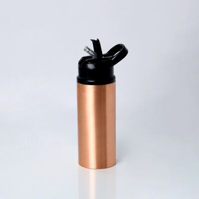 El'Cobre Premium Plain Sipper Copper Bottle - 500 ML