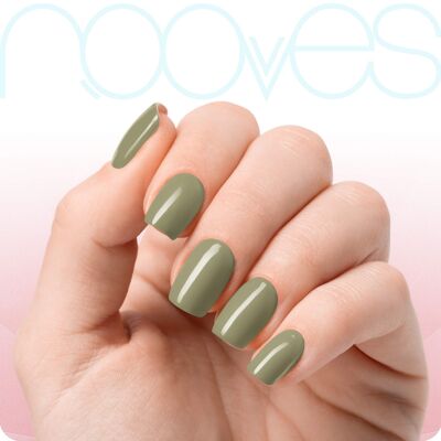 Feuilles de Gel - Vert Olive - Nooves Nails