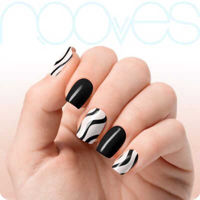 Gelblätter – Bold Zebra – Nooves Nails