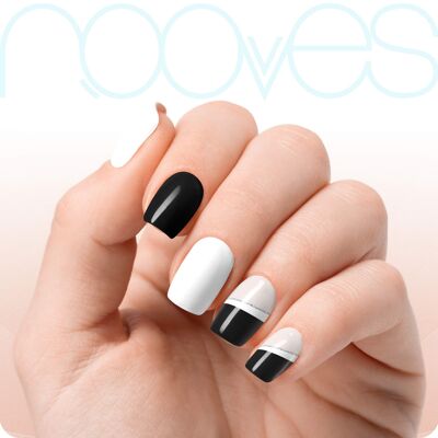 Gel-Blätter – eleganter Anlass – Nooves Nails