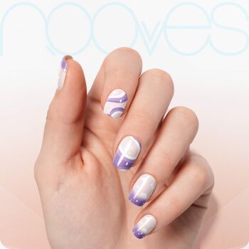 Feuilles de Gel - Indigo Rains - Nooves Nails 2