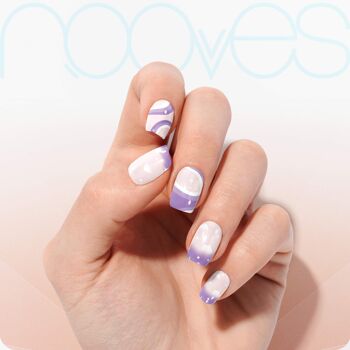 Feuilles de Gel - Indigo Rains - Nooves Nails 3