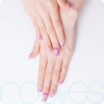 Feuilles de Gel - Indigo Rains - Nooves Nails 5