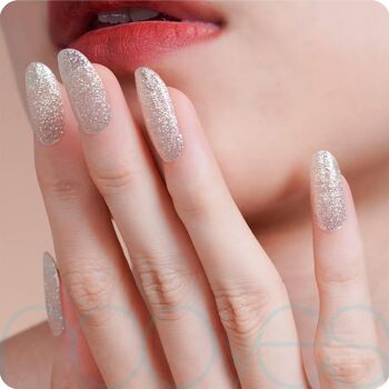 Feuilles de Gel - Diamant - Nooves Nails 4