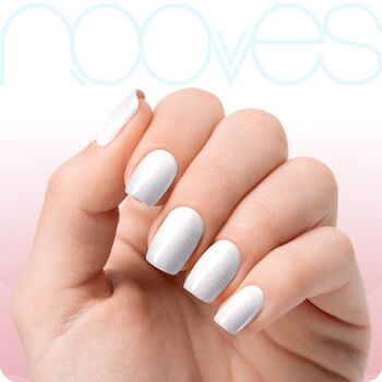 Feuilles de Gel - Perlé - Nooves Nails 1