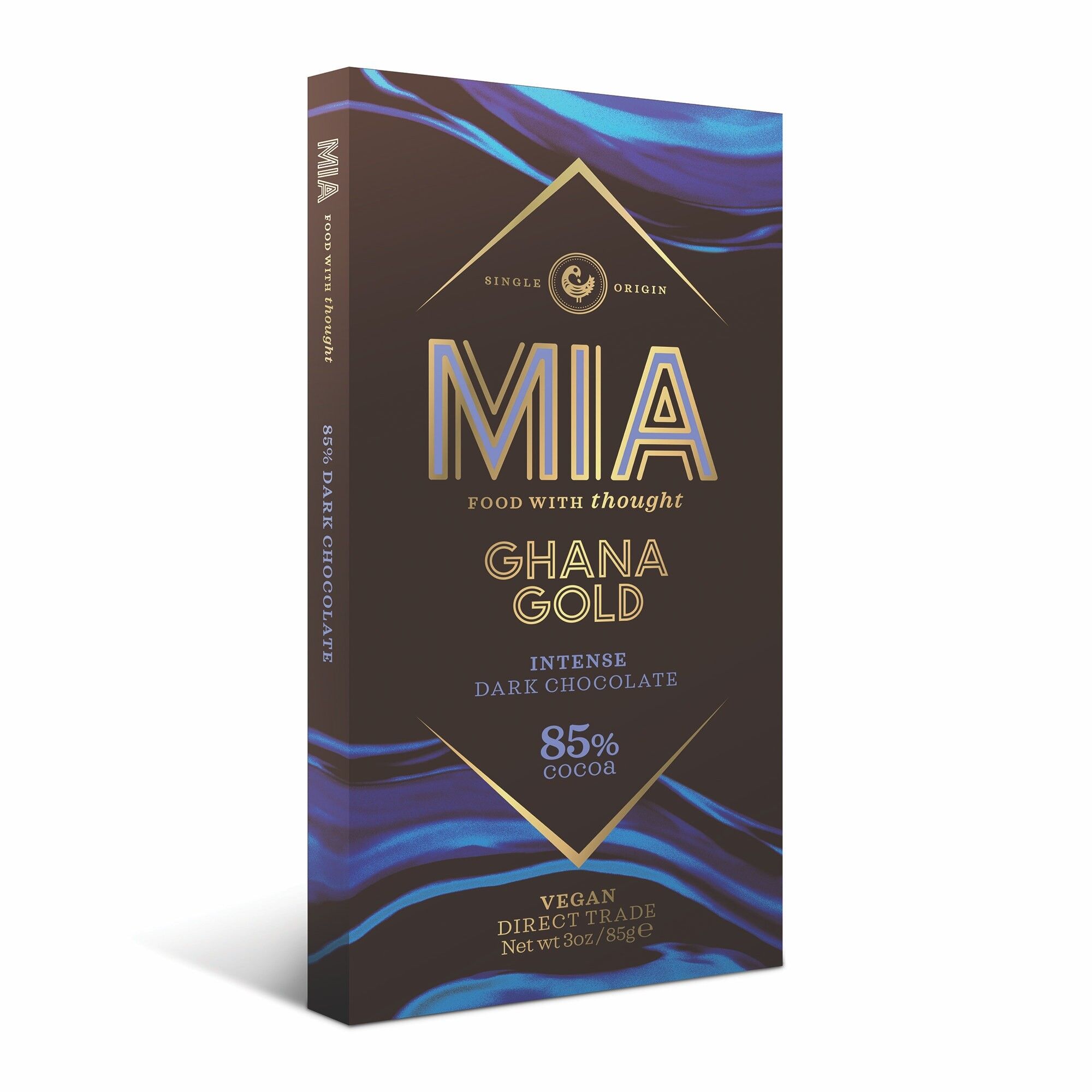 85% INTENSE DARK CHOCOLATE - VEGAN, FAIRTRADE (85G)
