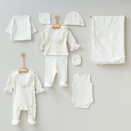100% Cotton Newborn Baby Girl Set-0-3M-OMP#6001PG