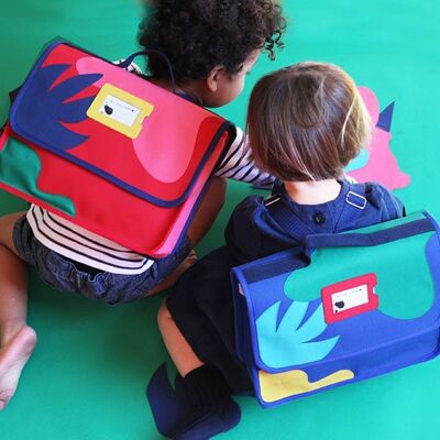 Spécial rentrée scolaire : cartable de maternelle recyclé pour les minis !