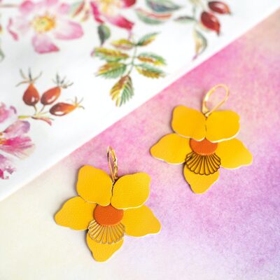 Daffodils earrings