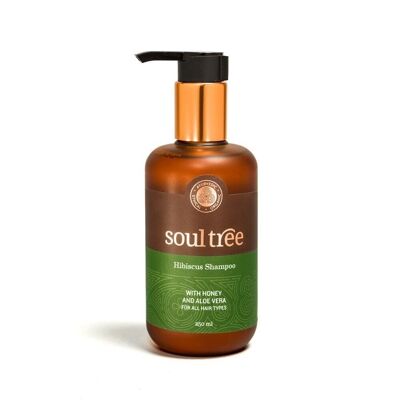 Soultree Hibiscus Champú (con Miel y Aloe Vera) - 250 ml