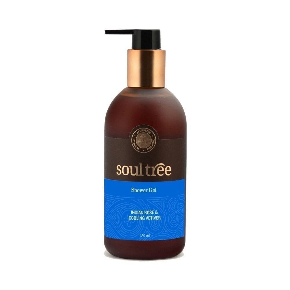 Soultree Indian Rose & gel doccia rinfrescante al vetiver - 250 ml