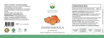 Dashamoola - 60 gélules végétales 2