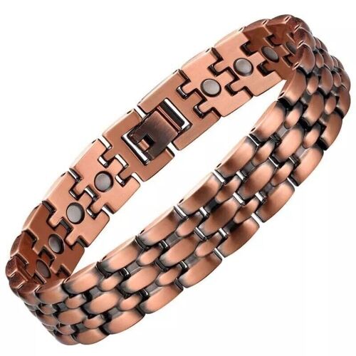 Luxe koperen magnetische armband - 1,3 cm