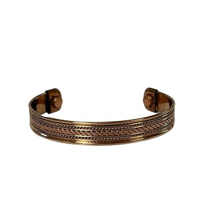 Health bracelet magnetic copper - 1 cm A
