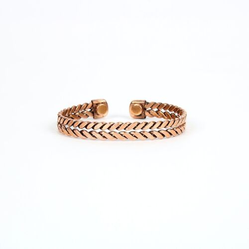 Pure copper light weight bracelet (design 31)
