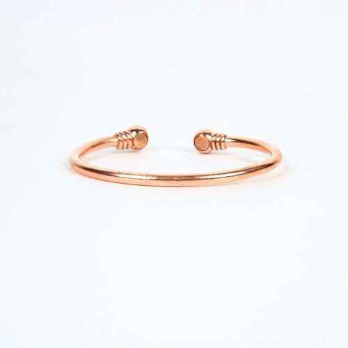 Pure copper light weight bracelet (design 33)
