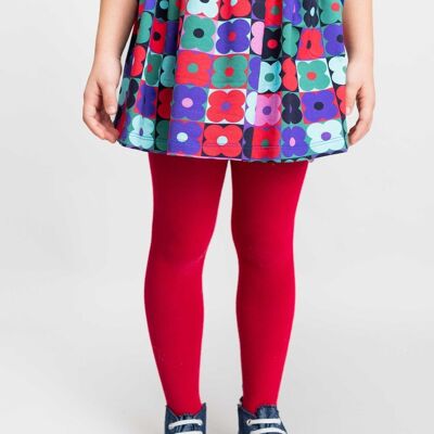 SKIRT girl multicolor cotton flowers - GOLSPIE