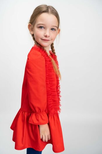 ROBE fille - LOTHIAN ROUGE 2