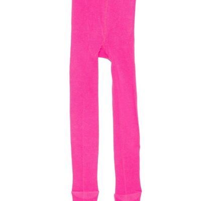 PINK COTTON TIGHTS FOR GIRLS - AVERY FUCHSIA