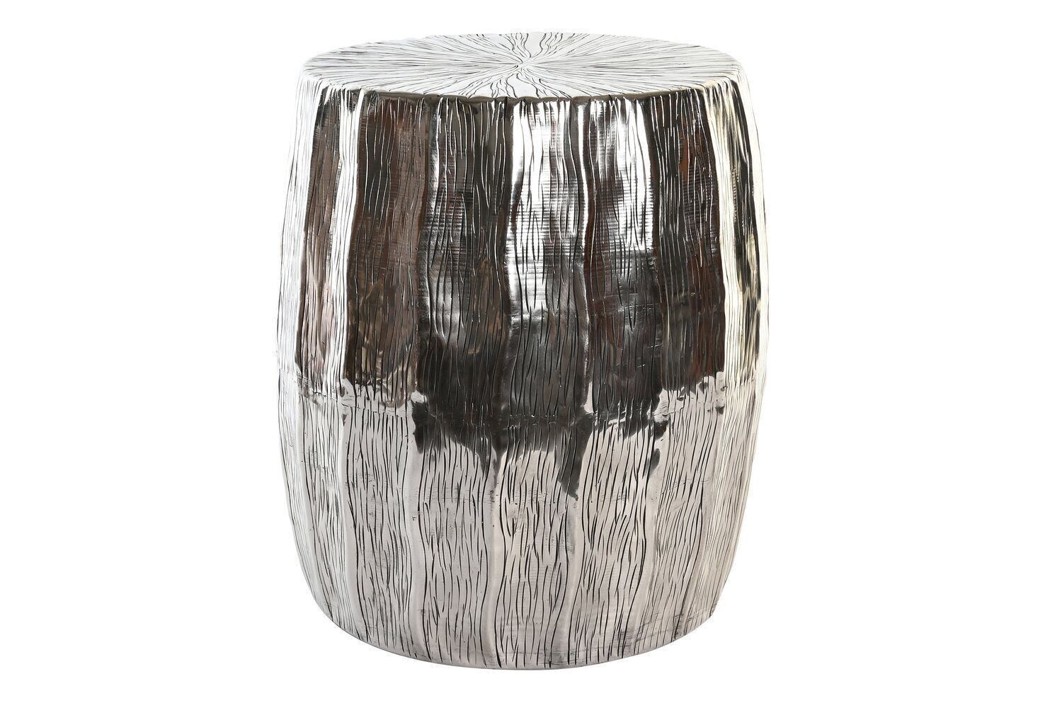 TAVOLINO ALLUMINIO 40X40X45 ARGENTO AL200230