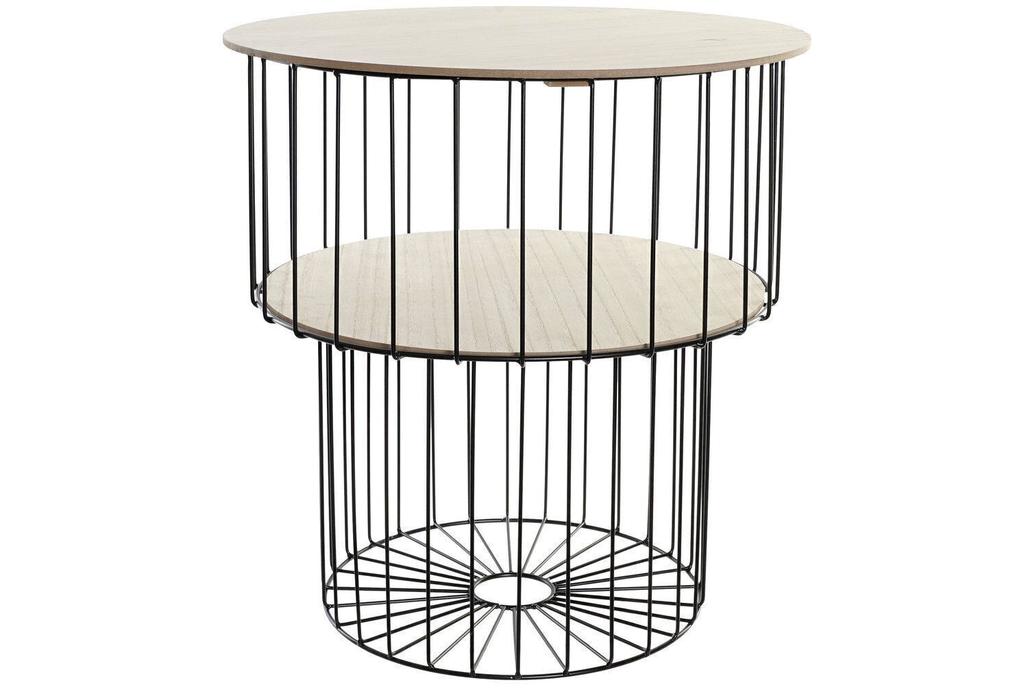 TAVOLINO IN MDF FERRO 49X49X51,5 NATURALE LD183408